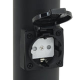 Bollard Light with Sensor&Outlet 110 cm Stainless Steel IP44 4006045