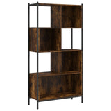 Bookcase Smoked Oak 72x28x172 cm Engineered Wood 3213654
