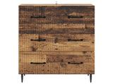 Drawer Cabinet Old Wood 66 x 34.5 x 89.5 cm Engineered Wood 894843