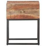 Bedside Table 40x30x50 cm Rough Acacia Wood 320915