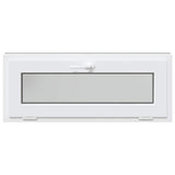 Basement Window RISOR 100x40 cm Tilt 3 Glazing Anthracite 4108466