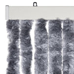 ZNTS Insect Curtain Silver 90x200 cm Chenille 315139