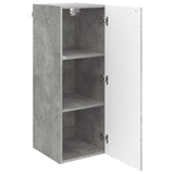 Wall-Mounted Cabinet Concrete Grey 33 x 34.5 x 90 cm 899268
