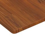 Basin Shelf Wall Mounted Steel and Solid Wood Oak 3302487