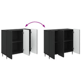 Sideboard Black 89 x 34.5 x 82 cm Engineered Wood 894416