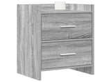 Bedside Tables 2 pcs Grey Sonoma 40 x 30 x 60 cm 8010974