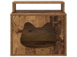 Cat House Old Wood 42.5 x 40 x 53.5 cm Engineered Wood 8000696