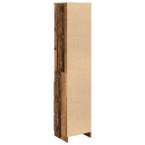 Highboard Old Wood 37.5x35x180 cm Engineered Wood 861668
