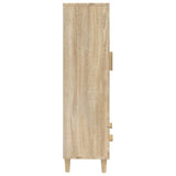 Highboard Sonoma Oak 70x31x115 cm Engineered Wood 812567