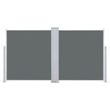 Retractable Side Awning Anthracite 120x600 cm 48450