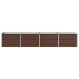 Raised Garden Bed Black 320 x 80 x 55 cm cold-rolled steel 8006418