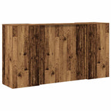Reception Desk Old Wood 200x50x103.5 cm Engineered Wood 3324185