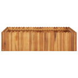 Garden Raised Bed 100x100x25 cm Solid Acacia Wood 45922