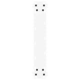 ZNTS Coffee Table Legs U-Shaped 2 pcs White 40x cm Steel 4013229