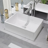 ZNTS Basin Ceramic White 41x30x12 cm 142339
