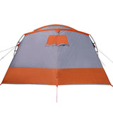 Family Tent Tunnel 8-Person Grey Waterproof 94751