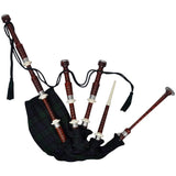 Scottish Great Highland Bagpipe Green Black Watch Tartan 70044