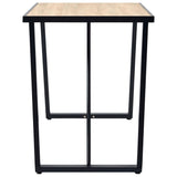 Dining Table Oak 120x60x75 cm MDF 281560
