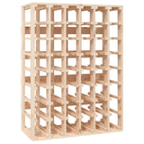 Wine Rack 70x33x94 cm Solid Wood Pine 822531