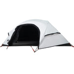 ZNTS Camping Tent Dome 1-Person White Blackout Fabric Waterproof 94562