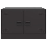 Coffee Table Black 67x50x44 cm Steel 841727