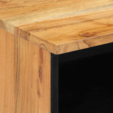 TV Cabinet with Drawer Brown 80 x 33 x 46 cm Solid Mango Wood 4017773