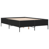 Bed Frame without Mattress Black 150x200 cm King Size 3279792
