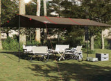Camping Tarp Brown 451x420 cm Waterproof 4009604