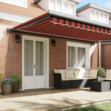 Awning Orange and Brown 500 x 300 x 165 cm 3331234