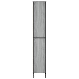 Bookcase Grey Sonoma 50x31x169 cm Engineered Wood 848617