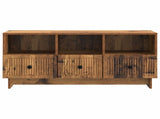 TV Cabinet Old Wood 102 x 34.5 x 50 cm Engineered Wood 893993
