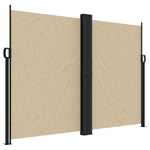 ZNTS Retractable Side Awning Beige 180x1000 cm 4004750