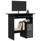 Desk Black Oak 80x45x74 cm Engineered Wood 862007