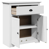 Hallway Cabinet BODO White 80x35x90 cm 4016866