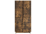 Cabinet Set 2 pcs Smoked Oak 66 x 34.5 x 90 cm Engineered Wood 3416363