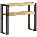 Console Table 90x30x75 cm Rough Mango Wood 321096