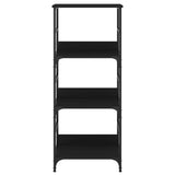 Bookshelf Black 50x33x117.5 cm Engineered Wood 835269