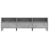 TV Cabinet Concrete Grey 150x30x44.5 cm Engineered Wood 831296