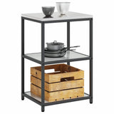 Kitchen Storage HATTEM Silver 60 x 50 x 92 cm Steel 874966