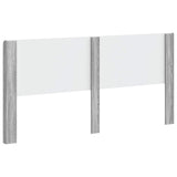 Headboard Grey Sonoma Engineered Wood 889561
