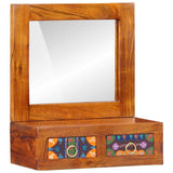 Wall Cabinet Brown 40 x 20 x 50 cm Solid Acacia Wood 4016523