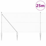 Welded Wire Fence with Spikes 25 x 1.2 m 3351966