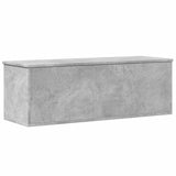 Storage Box Concrete Grey 102x35x35 cm Engineered Wood 840691