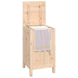 Laundry Box 44x44x76 cm Solid Wood Pine 823574