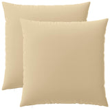 Cushion with Pillow HEERLEN 2 pcs Beige Polyester 928253