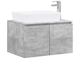 Bathroom Furniture Set Concrete Grey Engineered Wood 3404333