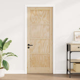 Interior Door ORKDAL Brown 78 x 202 cm Plywood 4102659