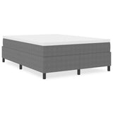 Platform Bed Frame Light Grey 160 x 200 cm Fabric 3337417