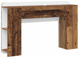 Headboard Cabinet with Storage Old Wood Engineered Wood 8001199