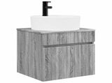 Bathroom Cabinet Set 3 pcs Grey Sonoma 49 x 44.5 x 65 cm 3405753